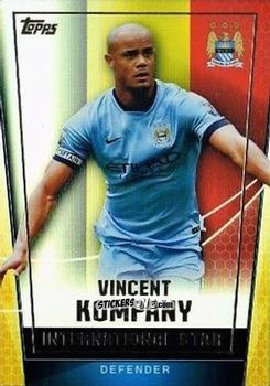 Sticker Vincent Kompany - Premier Club 2014-2015 n. 175 - Topps