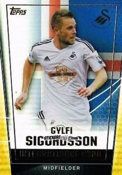 Cromo Gylfi Sigurdsson - Premier Club 2014-2015 n. 178 - Topps