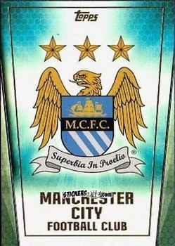 Sticker Manchester City - Premier Club 2014-2015 n. 190 - Topps