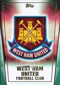 Figurina West Ham United - Premier Club 2014-2015 n. 200 - Topps