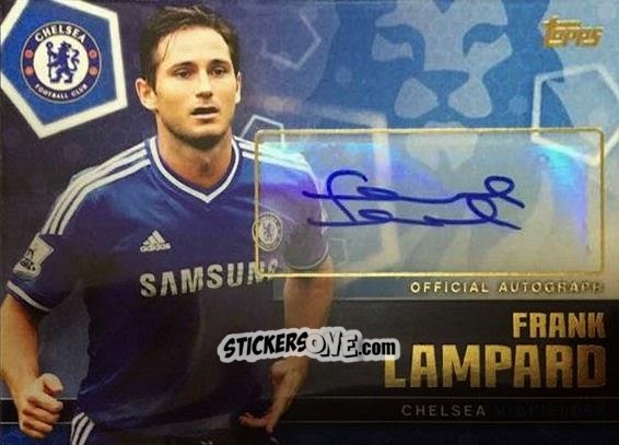 Sticker Frank Lampard - Premier Club 2014-2015 n. A2 - Topps