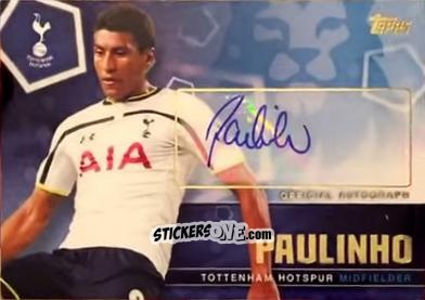 Cromo Paulinho - Premier Club 2014-2015 n. A3 - Topps