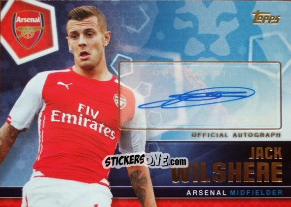 Sticker Jack Wilshere - Premier Club 2014-2015 n. A5 - Topps