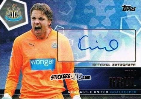 Sticker Tim Krul - Premier Club 2014-2015 n. A12 - Topps