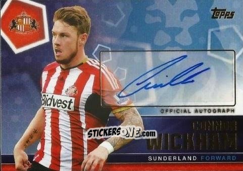 Sticker Connor Wickham - Premier Club 2014-2015 n. A23 - Topps