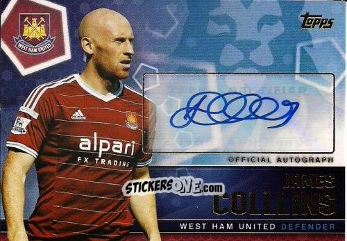 Sticker James Collins - Premier Club 2014-2015 n. A24 - Topps