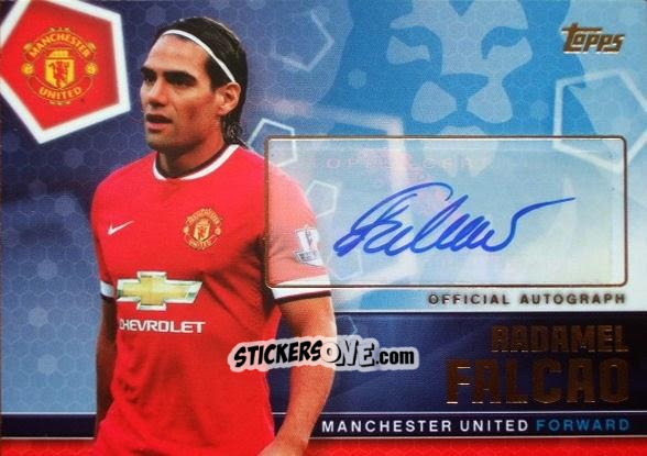 Sticker Radamel Falcao - Premier Club 2014-2015 n. A26 - Topps
