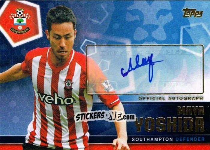 Sticker Maya Yoshida - Premier Club 2014-2015 n. A31 - Topps