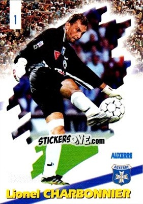 Sticker Lionel Charbonnier - FOOT Cards 1997-1998 - Panini