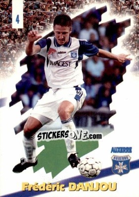 Sticker Frederic Danjou - FOOT Cards 1997-1998 n. 4 - Panini