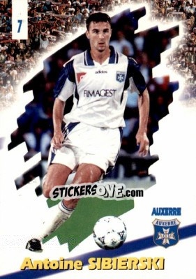 Figurina Antoine Sibierski - FOOT Cards 1997-1998 n. 7 - Panini