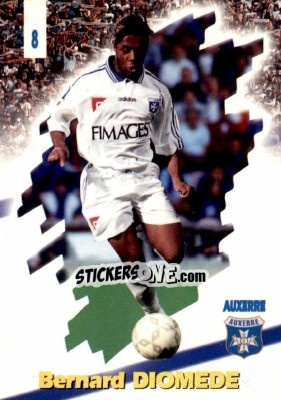 Cromo Bernard Diomede - FOOT Cards 1997-1998 n. 8 - Panini