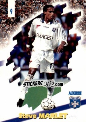 Sticker Steve Marlet - FOOT Cards 1997-1998 - Panini