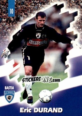 Sticker Eric Durand - FOOT Cards 1997-1998 n. 10 - Panini