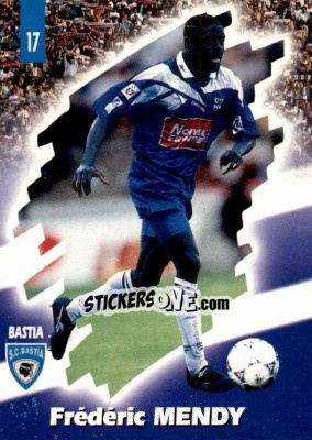 Sticker Frederic Mendy - FOOT Cards 1997-1998 - Panini