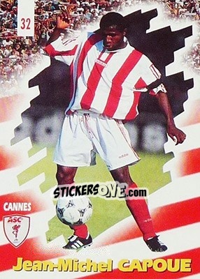 Cromo Jean-Michel Capoue - FOOT Cards 1997-1998 - Panini