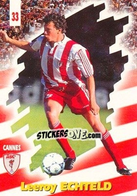 Sticker Leeroy Echteld - FOOT Cards 1997-1998 n. 33 - Panini