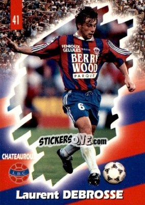 Cromo Laurent Debrosse - FOOT Cards 1997-1998 - Panini