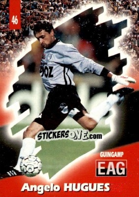 Sticker Angelo Hugues - FOOT Cards 1997-1998 n. 46 - Panini