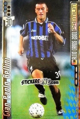 Sticker Paolo Bellini　 - Calcio Cards 2000-2001 Premium - Panini