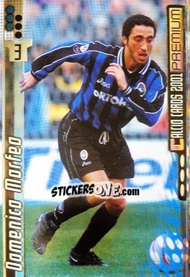 Sticker Domenico Morfeo - Calcio Cards 2000-2001 Premium - Panini