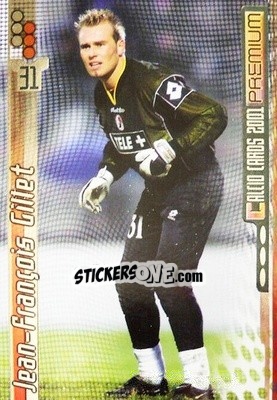 Sticker Jean-Francois Gillet - Calcio Cards 2000-2001 Premium - Panini