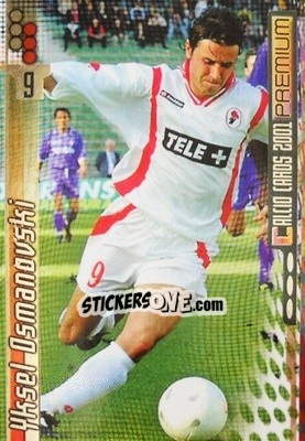 Sticker Yksel Osmanovski - Calcio Cards 2000-2001 Premium n. 22 - Panini