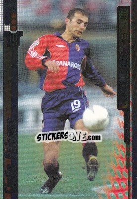 Sticker Giulio Falcone - Calcio Cards 2000-2001 Premium n. 26 - Panini