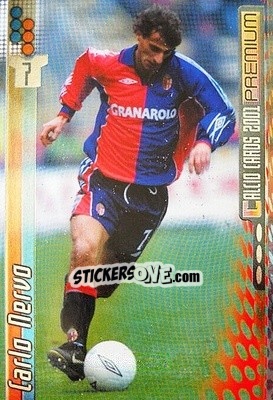 Sticker Carlo Nervo - Calcio Cards 2000-2001 Premium n. 29 - Panini