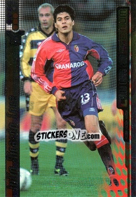Figurina Julino Aicardo Cruz - Calcio Cards 2000-2001 Premium - Panini