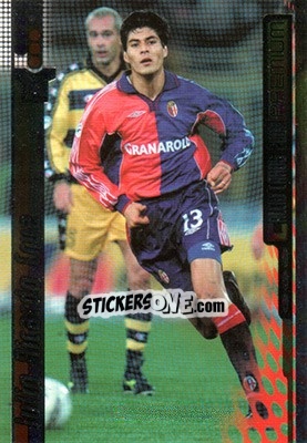 Sticker Julino Aicardo Cruz - Calcio Cards 2000-2001 Premium n. 32 - Panini