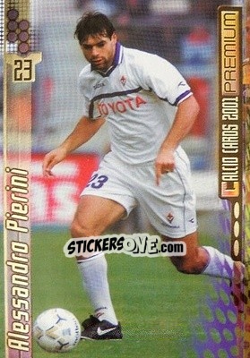 Sticker Alessandro Pierini - Calcio Cards 2000-2001 Premium - Panini