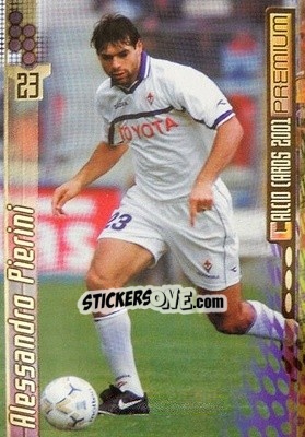 Sticker Alessandro Pierini - Calcio Cards 2000-2001 Premium n. 46 - Panini