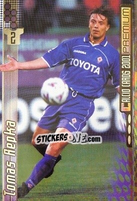 Sticker Tomas Repka - Calcio Cards 2000-2001 Premium - Panini