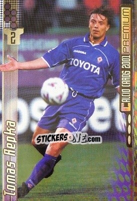 Sticker Tomas Repka - Calcio Cards 2000-2001 Premium n. 47 - Panini