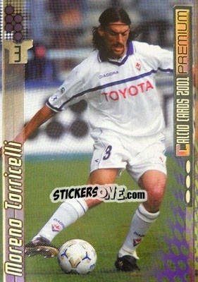 Cromo Moreno Torricelli - Calcio Cards 2000-2001 Premium - Panini