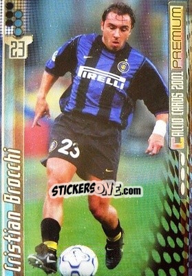 Sticker Cristian Brocchi - Calcio Cards 2000-2001 Premium - Panini