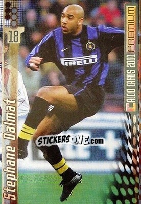 Sticker Stephane Dalmat - Calcio Cards 2000-2001 Premium n. 61 - Panini