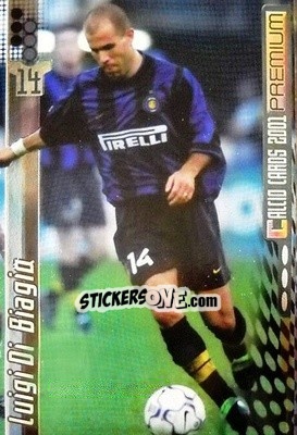 Figurina Luigi Di Biagio - Calcio Cards 2000-2001 Premium - Panini