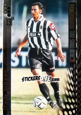 Sticker Mark Iuliano - Calcio Cards 2000-2001 Premium n. 68 - Panini