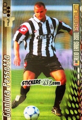 Sticker Gianluca Pessotto - Calcio Cards 2000-2001 Premium - Panini