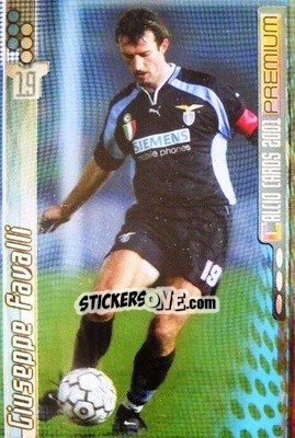 Sticker Giuseppe Favalli - Calcio Cards 2000-2001 Premium - Panini