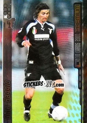 Sticker Dino Baggio - Calcio Cards 2000-2001 Premium n. 83 - Panini