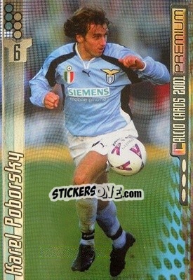 Figurina Karel Poborsky - Calcio Cards 2000-2001 Premium - Panini