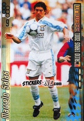 Sticker Marcelo Salas - Calcio Cards 2000-2001 Premium - Panini