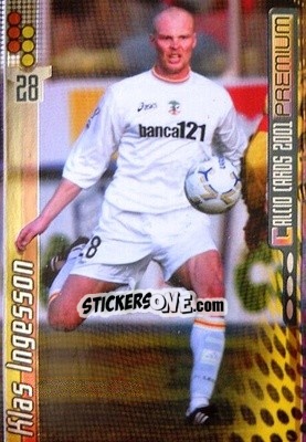 Sticker Klas Ingesson - Calcio Cards 2000-2001 Premium - Panini