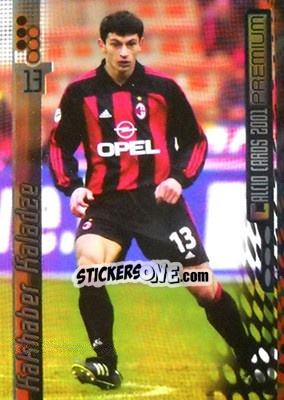 Sticker Kakhaber Kaladze - Calcio Cards 2000-2001 Premium n. 102 - Panini