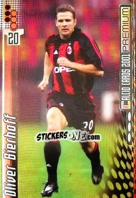 Sticker Oliver Bierhoff - Calcio Cards 2000-2001 Premium n. 108 - Panini