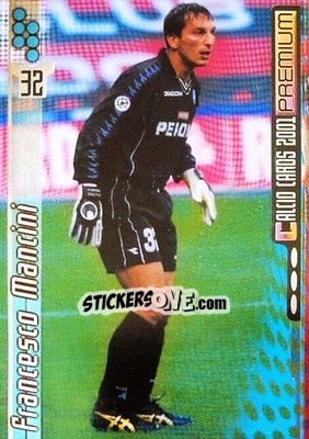 Sticker Mancini - Calcio Cards 2000-2001 Premium - Panini