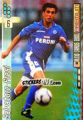 Sticker Salvatore Fresi - Calcio Cards 2000-2001 Premium n. 113 - Panini